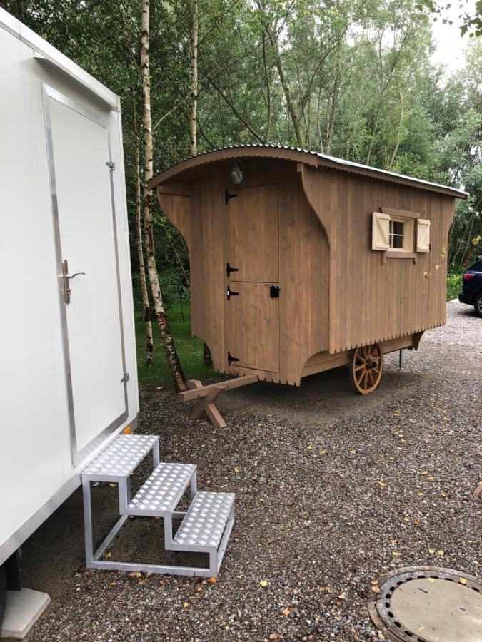 Schaeferwagen Im Herzen Vom Unterallgaeu Erkheim Exteriör bild
